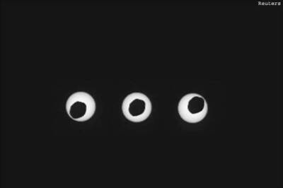 NASA's Mars rover Curiosity spies solar eclipse