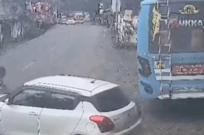 Kerala Police Driver Drives Car with Petrol Pump Staff on Bonnet After Being Asked to Pay for Fuel | Video