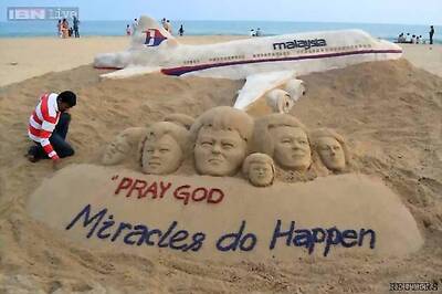 Families of those on board missing Malaysian aircraft remain hopeful