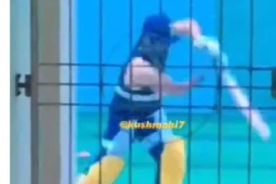 WATCH: Fans Lose Calm as Viral Video Shows MS Dhoni Training Behind Closed Doors