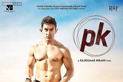 'PK' first poster: Aamir Khan poses naked holding a cassette player for the official first look of the film