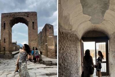 Raveena Tandon Explores Ancient City Of Pompeii With Daughter Rasha; Photos