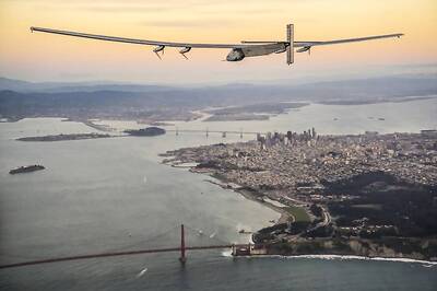 Solar-powered Plane Completes Last Leg of Record-breaking Flight