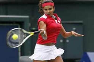 Sania knocked out of West Classic in first round