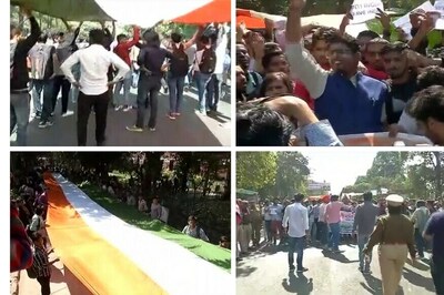 Ramjas College Ruckus: ABVP Initiates 'Tiranga March', Congress Trains Gun on PM Modi