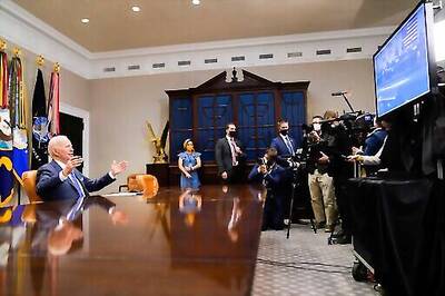 Biden Lauds NASA Team For Giving US 'Dose Of Confidence'