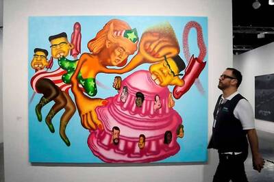 Donald Trump Beats North Korea's Kim, Sort of, at Art Basel in Miami Beach