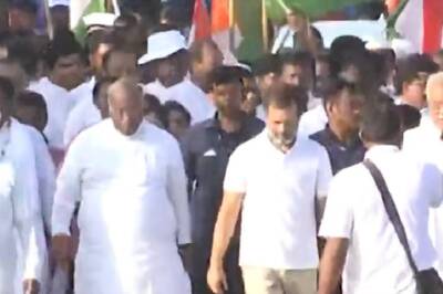 Cong Prez Poll Neutral? 'Official' Candidate Kharge Walks with Rahul in 'Bharat Jodo Yatra' in Karnataka
