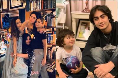 My Baby with Bebo's Baby: Malaika Arora Shares Pic of Khan Boys Arhaan and Taimur from Famjam with Kareena