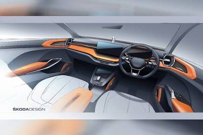 Skoda Vision Interior Sketch Revealed Ahead of 2020 Expo