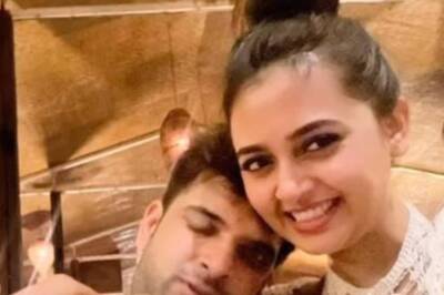 Tejasswi Prakash Clicks a Love-Filled Selfie With Karan Kundrra But Somebody Else Takes His Attention