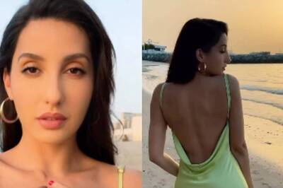Nora Fatehi Flaunts Sexy Curves in Backless Satin Gown with A Thigh High Slit; Netizens Say ‘So Hot’