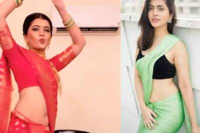 Actor Ruchira Jadhav Performs on 'Bendover' Trend in Nauwari Saree, Fans Love It