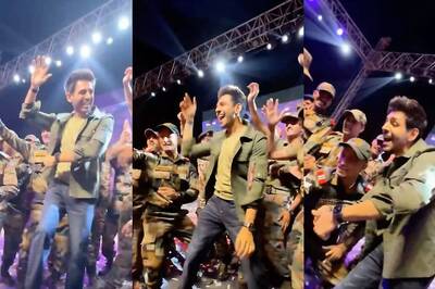 Kartik Aaryan Dances With Jawans At Chandu Champion Promotions, Says ‘This Feeling Is Difficult To Express’