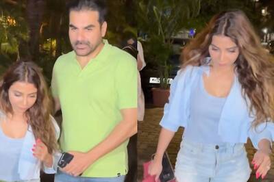 Arbaaz Khan's Wife Sshura Khan Sparks Pregnancy Rumours, Avoids Paps Outside Maternity Clinic | Watch