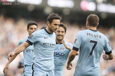 Emotional Frank Lampard lost for words after scoring against Chelsea