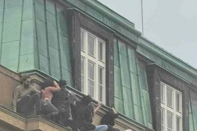 Watch: Panicked Students Caught Huddling on Ledge During Deadly Prague University Shooting