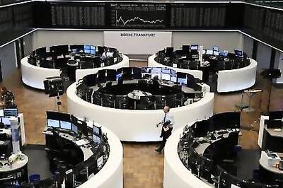 Shares Rack Up Records, Dollar Gains Ground