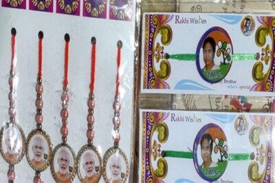 On Raksha Bandhan, Rakhi Threads Featuring PM Modi and Mamata 'Didi' Flood Markets in Kolkata