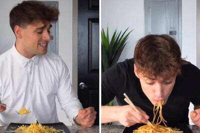 Man Shows How People Eat Spaghetti In Different Countries And It Is Hilarious