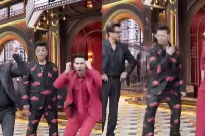 Koffee With Karan Season 7: Anil Kapoor, Varun Dhawan, KJo Groove to Jugjugg Jeeyo, Watch