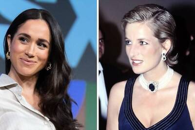 Tribute To Princess Diana? Meghan Markle Wears Iconic Cross Necklace In Nigeria