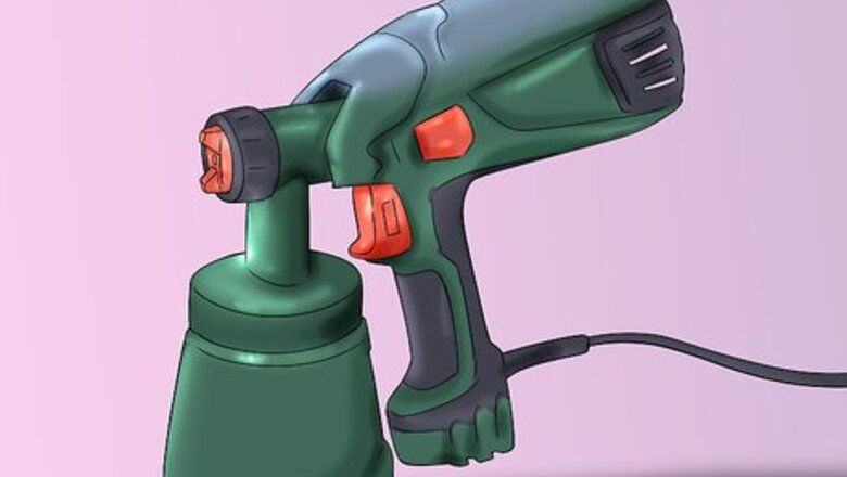 How to Use a Paint Spray Machine