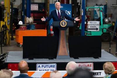 AP FACT CHECK: Biden Distorts Bipartisan Infrastructure Deal