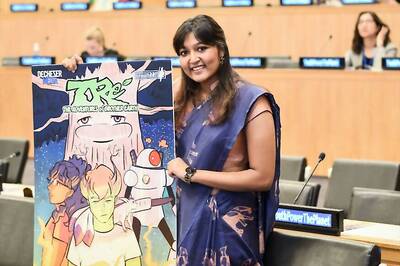 How a Comic Superhero in Chennai-Based Artist’s Book is Fighting Climate Change