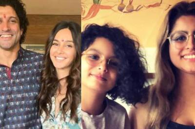 Farhan Akhtar's Daughters Shakya and Akira to Attend His and Shibani Dandekar's Wedding