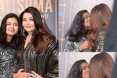 Aishwarya Rai Kisses Aaradhya Bachchan as They Attend SIIMA 2024, Abhishek Bachchan MIA | Watch Video