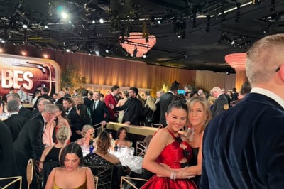 Selena Gomez And Jennifer Aniston Steal The Show With Sweet Reunion At Golden Globes