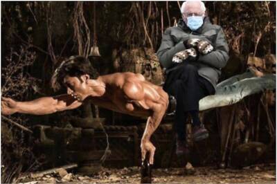 Vidyut Jammwal Joins in on the Bernie Sanders Meme Brigade Like This