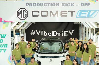 MG Comet EV Production Starts in Gujarat, First Unit Rolled Out Ahead of Launch