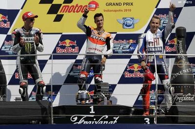 Pedrosa wins Indianapolis Moto GP
