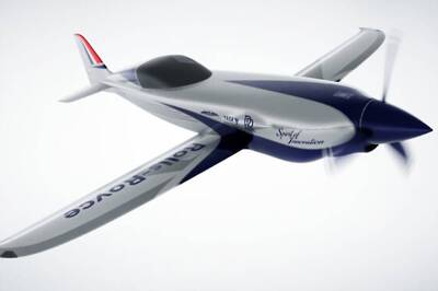 Rolls-Royce Gives 1st Look at One-Seater All-Electric Aircraft