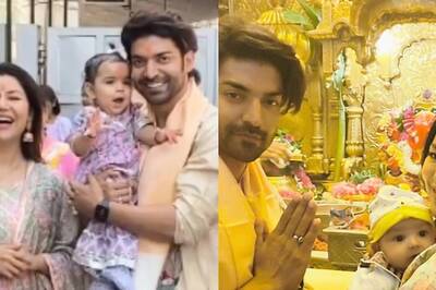 Gurmeet Choudhary Visits Siddhivinayak With Wife Debina and Daughters, Seeks Blessings On His Birthday