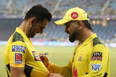 MS Dhoni Continues Bromance With Deepak Chahar, Says 'In My Lifetime I Won't See Him Matured'