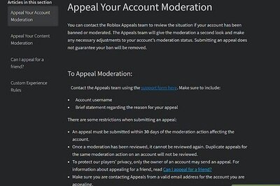 6 Easy Steps to Appeal Your Roblox Account and Get Unbanned