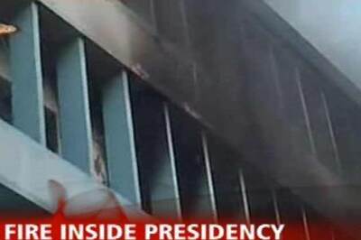  Fire at Presidency University in Kolkata