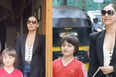 Gauri Khan Takes AbRam Out on Lunch, Netizens Impressed With SRK's Son's 'Humble' Behaviour