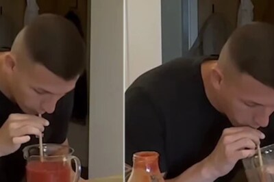 Watch: Man Drinks 1 Litre Tomato Sauce To Set Guinness World Record