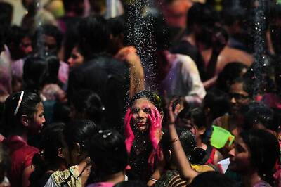 B-town wishes fans Happy Holi, appeals to save water