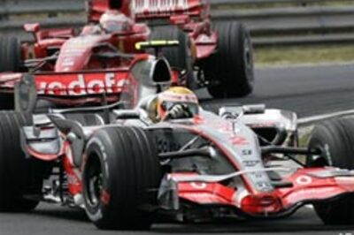 Hamilton triumphs at Hungary, Raikkonen second
