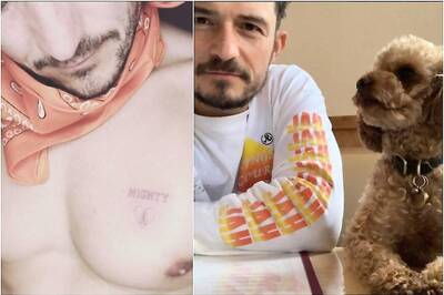 Orlando Bloom Gets Tattoo Done in Honour of Late Dog Mighty Who was Missing for 1 Week