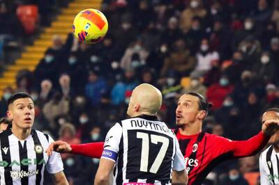 Serie A: Zlatan Ibrahimovic Saves Point for AC Milan at Udinese, Juventus Held at Venezia