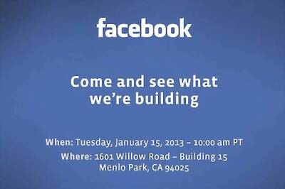Facebook schedules mystery event for January 15, rumoured to launch Facebook phone