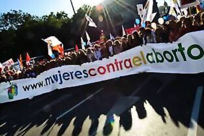 One million protest abortion reforms Bill in Spain