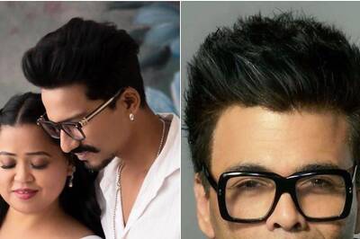 Karan Johar Sings 'Lakdi Ki Kathi' For Bharti Singh's Newborn, Haarsh Limbachiyaa Go ROFL