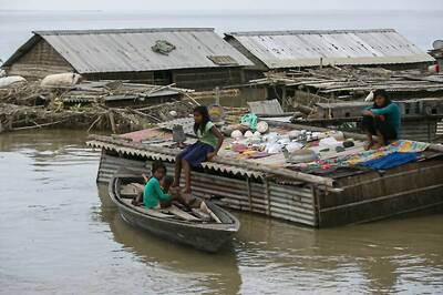 Assam Flood Situation Improves; Delhi Sees Marked Dip in Minimum Temperatures
